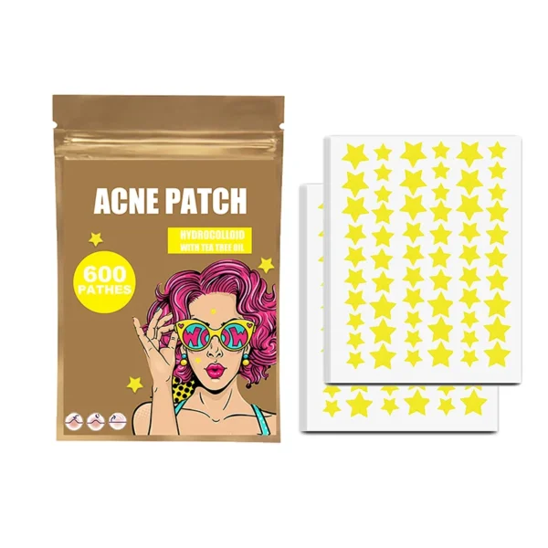 300/600/1200 PCS/SET Star Pimple Patch Acne Colorful Invisible Acne Removal Skin Care Stickers Concealer Face Spot Beauty - Image 13