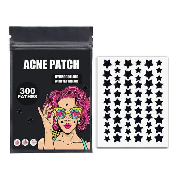300/600/1200 PCS/SET Star Pimple Patch Acne Colorful Invisible Acne Removal Skin Care Stickers Concealer Face Spot Beauty - Image 11