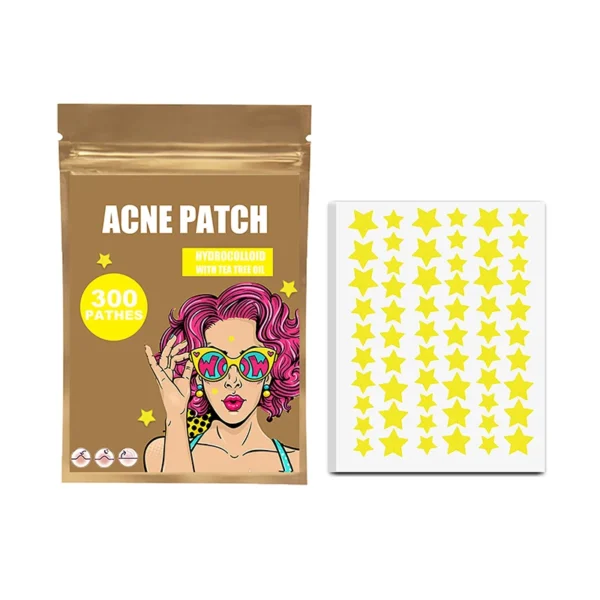 300/600/1200 PCS/SET Star Pimple Patch Acne Colorful Invisible Acne Removal Skin Care Stickers Concealer Face Spot Beauty - Image 9