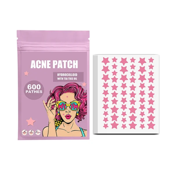 300/600/1200 PCS/SET Star Pimple Patch Acne Colorful Invisible Acne Removal Skin Care Stickers Concealer Face Spot Beauty - Image 8