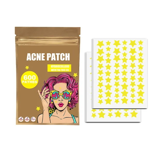 300/600/1200 PCS/SET Star Pimple Patch Acne Colorful Invisible Acne Removal Skin Care Stickers Concealer Face Spot Beauty - Image 4